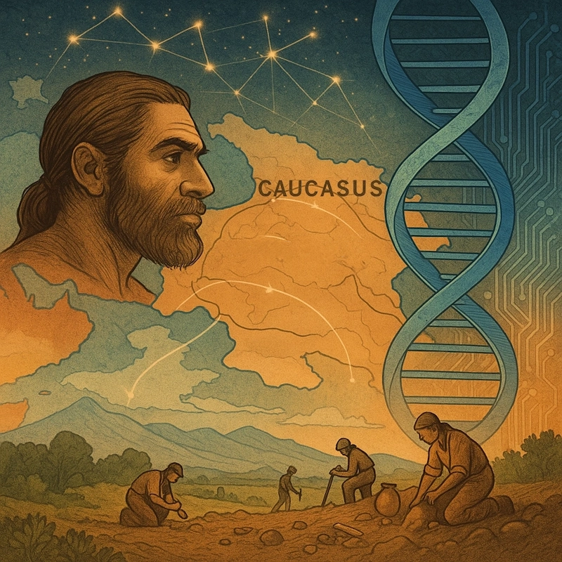 კავკასია და ადამიანის გენეზისი